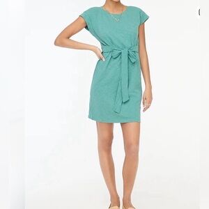 New with tags J. Crew Teal Casual dress 100% cotton size M